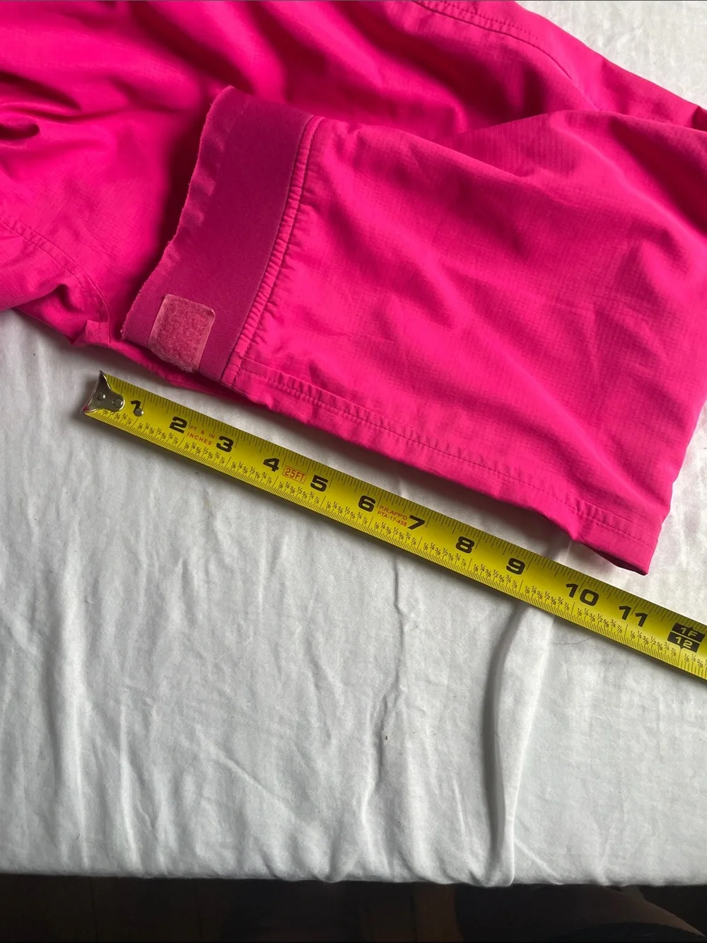 OAKI Kids Trail Rain Pants Hot Pink Size 8/9 Waterproof Hiking Outdoor Jacket